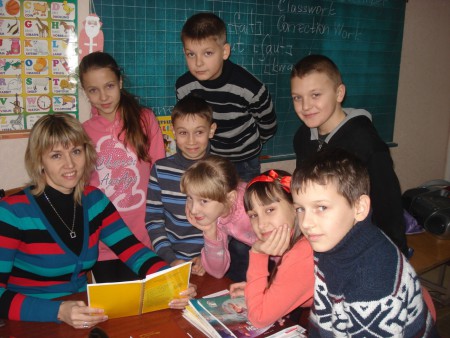 With the young singers